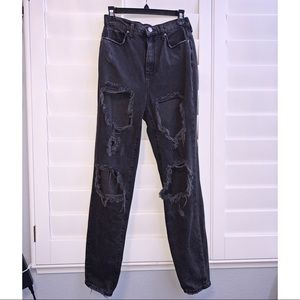 Urban Outfitters Black BDG Ripped Jeans